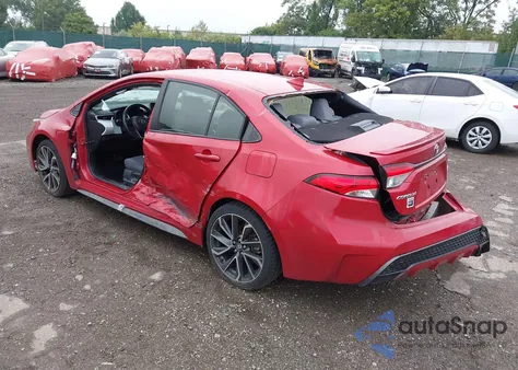 2021 Toyota Corolla Se from USA, damaged, VIN JTDS4MCE4MJ066739